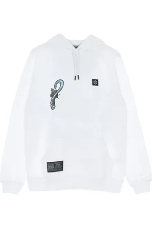 DOLLY NOIRE Herren, Sweatshirts & Hoodies, Weiß, XLGröße: