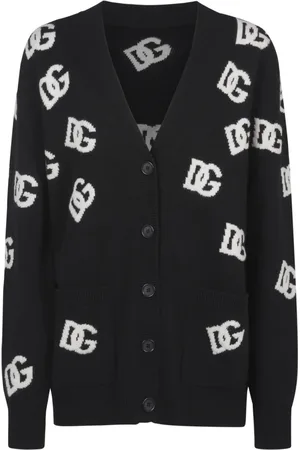 Dolce & Gabbana Damen, Strickwaren, Schwarzk, 2XSGröße: