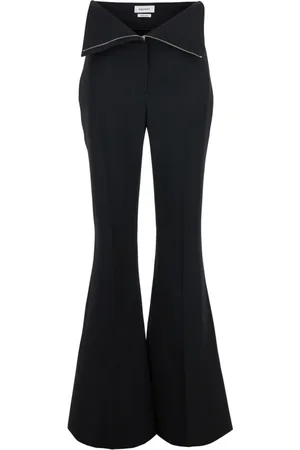 Alexander McQueen Damen, Hosen, Schwarzk, MGröße: