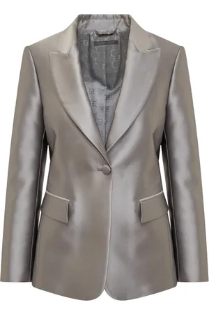 Alberta Ferretti Damen, Jacken, Grau, SGröße: