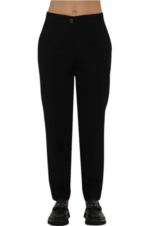 Twin-Set Damen, Hosen, Schwarzk, MGröße: