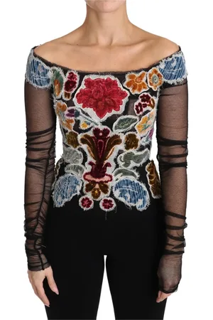 Dolce & Gabbana Damen, Oberteile, Mehrfarbig, 2XSGröße: