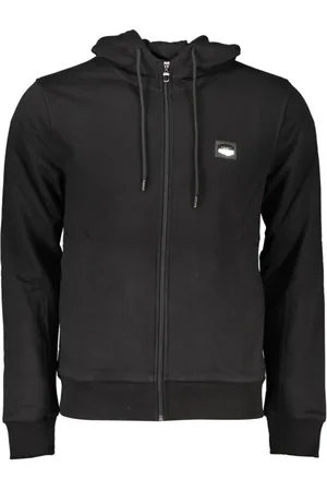 Roberto Cavalli Herren, Sweatshirts & Hoodies, Schwarzk, MGröße: