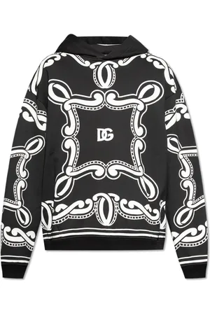 Dolce & Gabbana Herren, Sweatshirts & Hoodies, Schwarzk, SGröße: