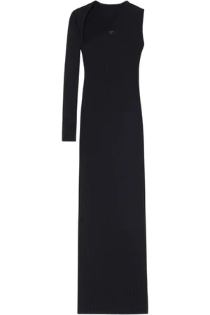 Courrèges Damen, Kleider, Schwarzk, MGröße: