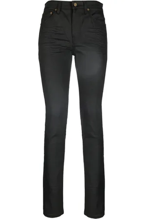 Saint Laurent Damen, Jeans, Schwarzk, W27Größe: