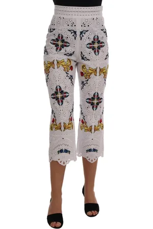 Dolce & Gabbana Damen, Hosen, Mehrfarbig, XSGröße: