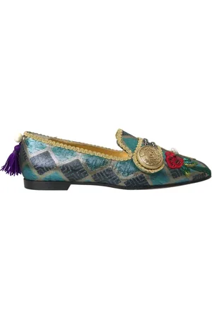 Dolce & Gabbana Damen, Schuhe, Blau, 37 EUGröße: