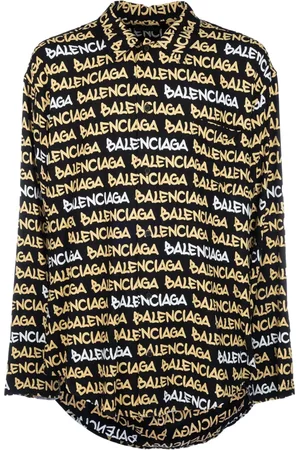 Balenciaga Herren, Shirts, Mehrfarbig, LGröße: