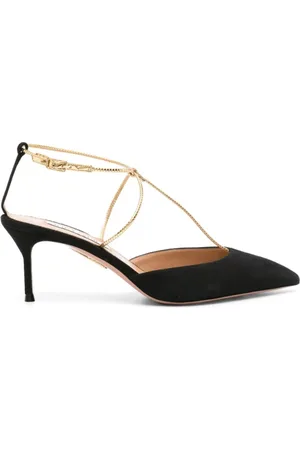 Aquazzura Damen, Schuhe, Schwarzk, 38 EUGröße: