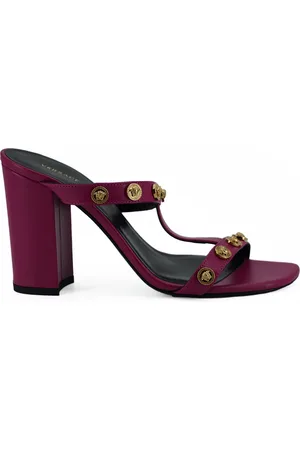 VERSACE Damen, Schuhe, Lila, 39 EUGröße:
