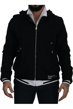 Dolce & Gabbana Herren, Sweatshirts & Hoodies, Schwarzk, 2XLGröße: