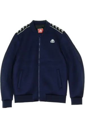 Kappa Herren, Sweatshirts & Hoodies, Schwarzk, LGröße: