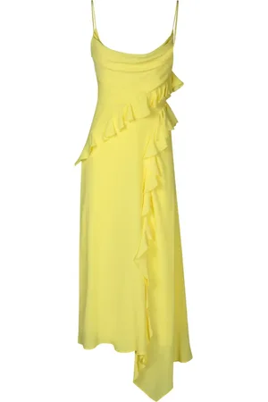 Msgm Damen, Kleider, Gelb, 2XSGröße: