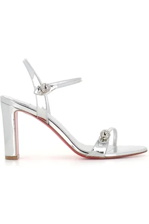 Christian Louboutin Damen, Schuhe, Grau, 37 1/2 EUGröße: