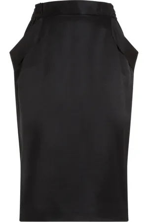 Saint Laurent Damen, Röcke, Schwarzk, MGröße: