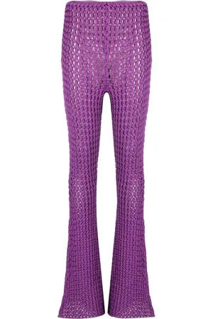 Moschino Damen, Hosen, Lila, XSGröße: