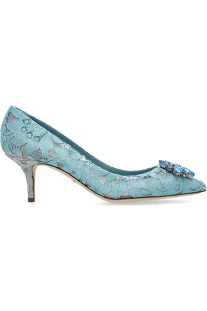 Dolce & Gabbana Damen, Schuhe, Blau, 38 EUGröße: