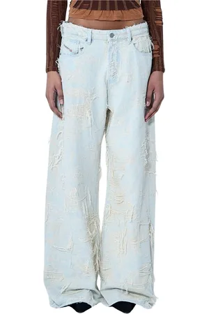 Diesel Damen, Jeans, Weiß, W26Größe: