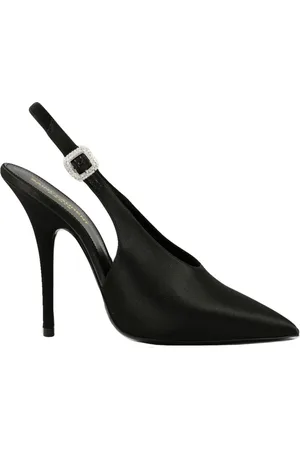 Saint Laurent Damen, Schuhe, Schwarzk, 37 EUGröße: