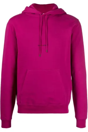 Saint Laurent Herren, Sweatshirts & Hoodies, Rosa, LGröße: