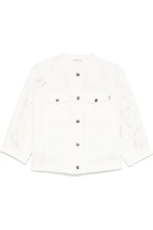 ERMANNO SCERVINO Damen, Jacken, Weiß, SGröße: