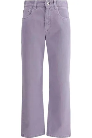 Brunello Cucinelli Damen, Jeans, Lila, SGröße:
