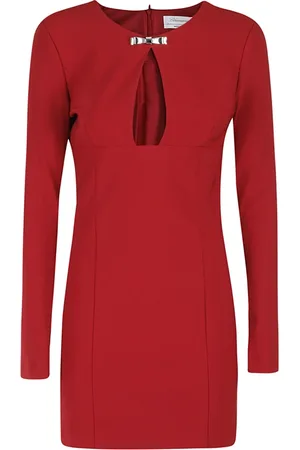 BLUMARINE Damen, Kleider, Rot, SGröße: