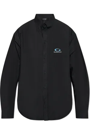 Balenciaga Herren, Shirts, Schwarzk, MGröße:
