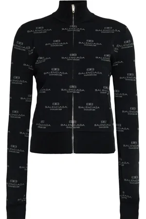 Balenciaga Damen, Strickwaren, Schwarzk, MGröße: