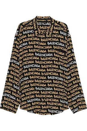 Balenciaga Herren, Shirts, Schwarzk, SGröße: