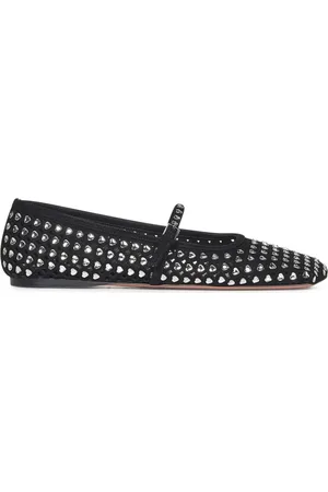 Amina Muaddi Damen, Schuhe, Schwarzk, 40 EUGröße: