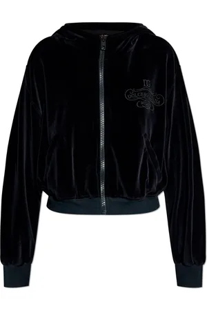 Dolce & Gabbana Damen, Sweatshirts & Hoodies, Schwarzk, SGröße: