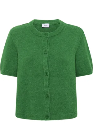 Saint Tropez Damen, Strickwaren, Grün, SGröße: