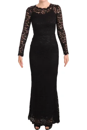 Dolce & Gabbana Damen, Kleider, Schwarzk, 2XSGröße: