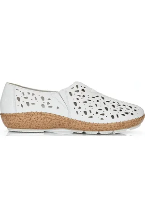 Rieker Damen, Schuhe, Weiß, 37 EUGröße: