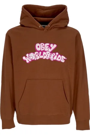 Obey Damen, Sweatshirts & Hoodies, Braun, XLGröße: