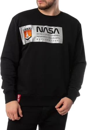 Alpha Industries Herren, Sweatshirts & Hoodies, Schwarzk, SGröße: