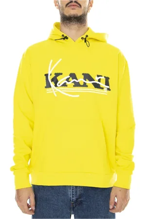 Karl Kani Herren, Sweatshirts & Hoodies, Gelb, XSGröße: