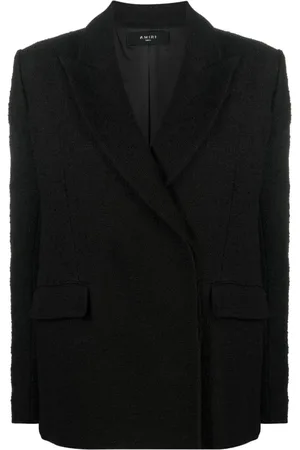 AMIRI Damen, Jacken, Schwarzk, SGröße: