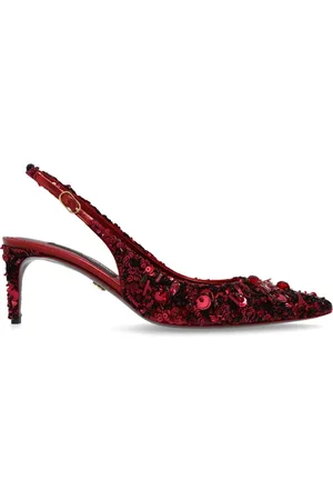 Dolce & Gabbana Damen, Schuhe, Rot, 36 EUGröße: