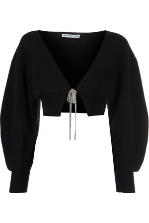 Alexander Wang Damen, Strickwaren, Schwarzk, SGröße: