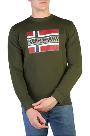 Napapijri Herren, Sweatshirts & Hoodies, Grün, SGröße: