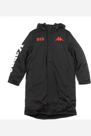 Kappa Herren, Mäntel, Schwarzk, XLGröße: