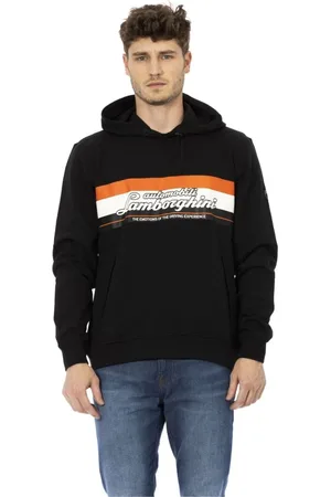 AUTOMOBILI LAMBORGHINI Herren, Sweatshirts & Hoodies, Schwarzk, MGröße: