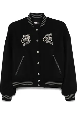 AMIRI Damen, Jacken, Schwarzk, SGröße: