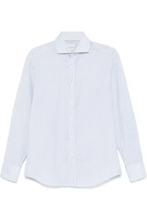Brunello Cucinelli Herren, Shirts, Blau, 2XLGröße: