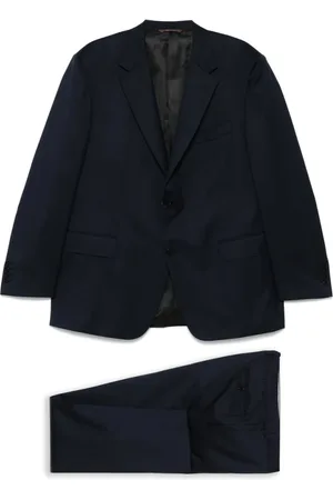 CANALI Herren, Anzüge, Blau, 5XLGröße: