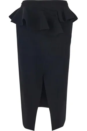 Alexander McQueen Damen, Röcke, Schwarzk, XSGröße: