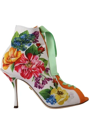 Dolce & Gabbana Damen, Schuhe, Weiß, 37 1/2 EUGröße:
